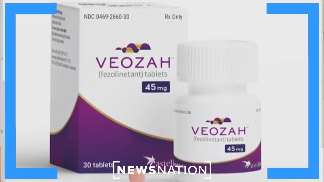 What are the risks for new medication targeting hot flashes during menopause? | NewsNation Live