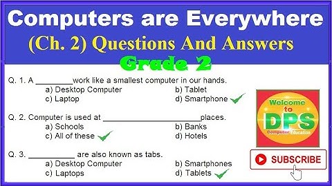 Computers are Everywhere (Ch 2) Grade 2