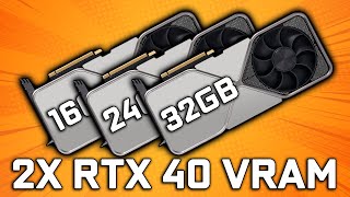 Nvidia Doubles RTX 40 VRAM