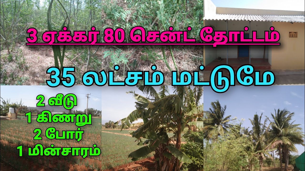 9600525601 திண்டுக்கல் மாவட்டம் ஒட்டன்சத்திரம் அருகில் ஊரை ஒட்டி விவசாய நிலம் விற்பனைக்கு