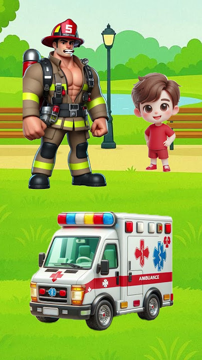 toy ambulance from dad #funny #puzzle #animation #memes #talkingtom #cute #shortsfeed #cat