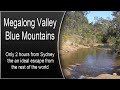 The megalong valley is simply magic and offers great adventures for visitors to the valley