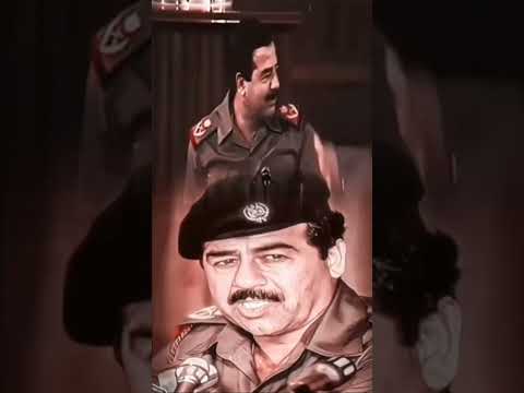 اقوى كلمه لصدام حسين ايا صوابن بغيري مثل شلن بل التبن