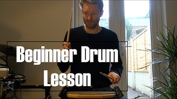 Beginner Drum Lesson EP2 - The 3 must know Rudiments!