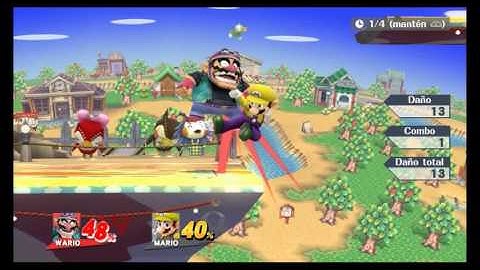 Smash 4 - Pressuring Buffered Ledge Jump with Footstool