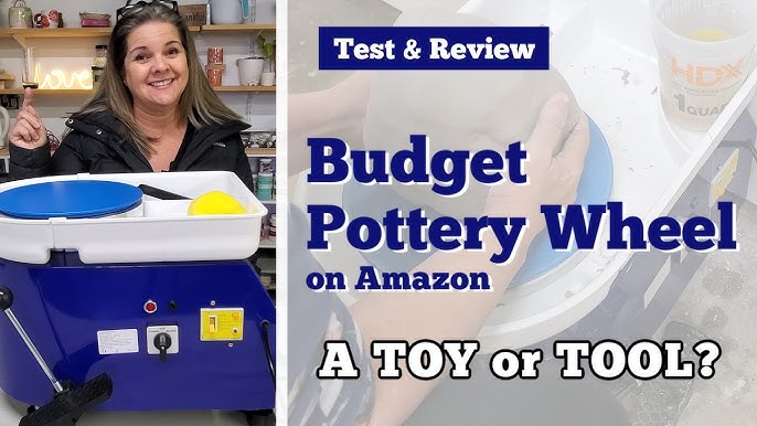 Pottery Wheels for Beginners -  Budget Wheel with Solid Frame REVIEW  