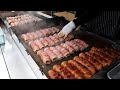 Cheese Kimchi Bacon Roll / 치즈 김치 삼겹살말이 / Korean Street Food