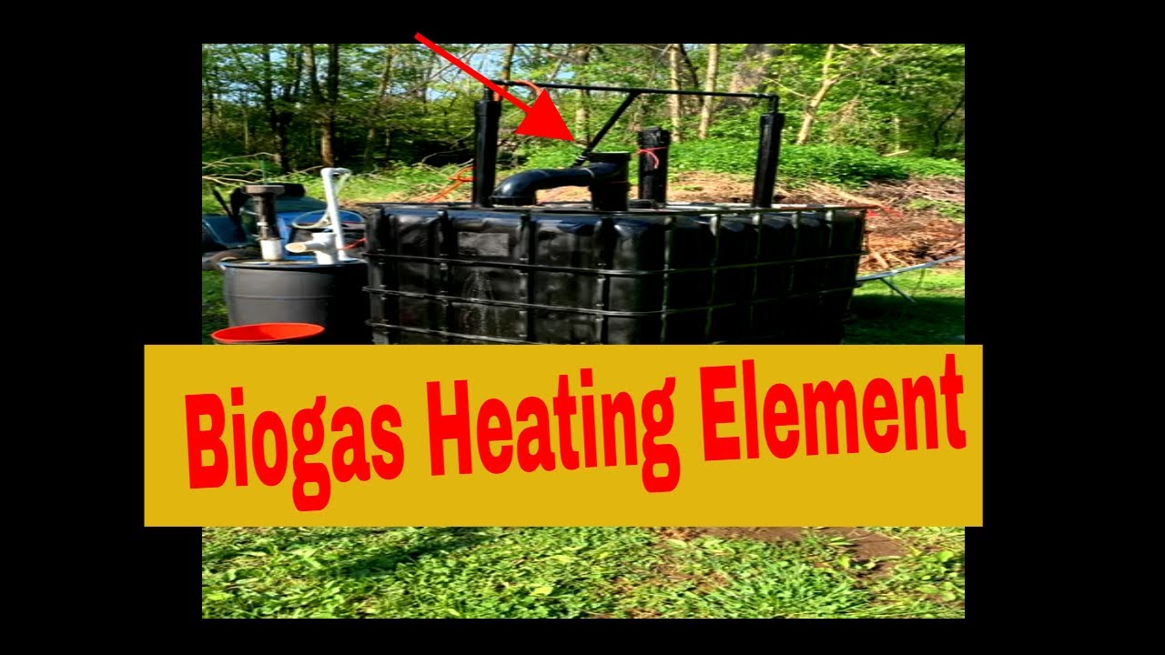 Anaerobic Biogas Digester Using Solar Panel and heating Element YouTube