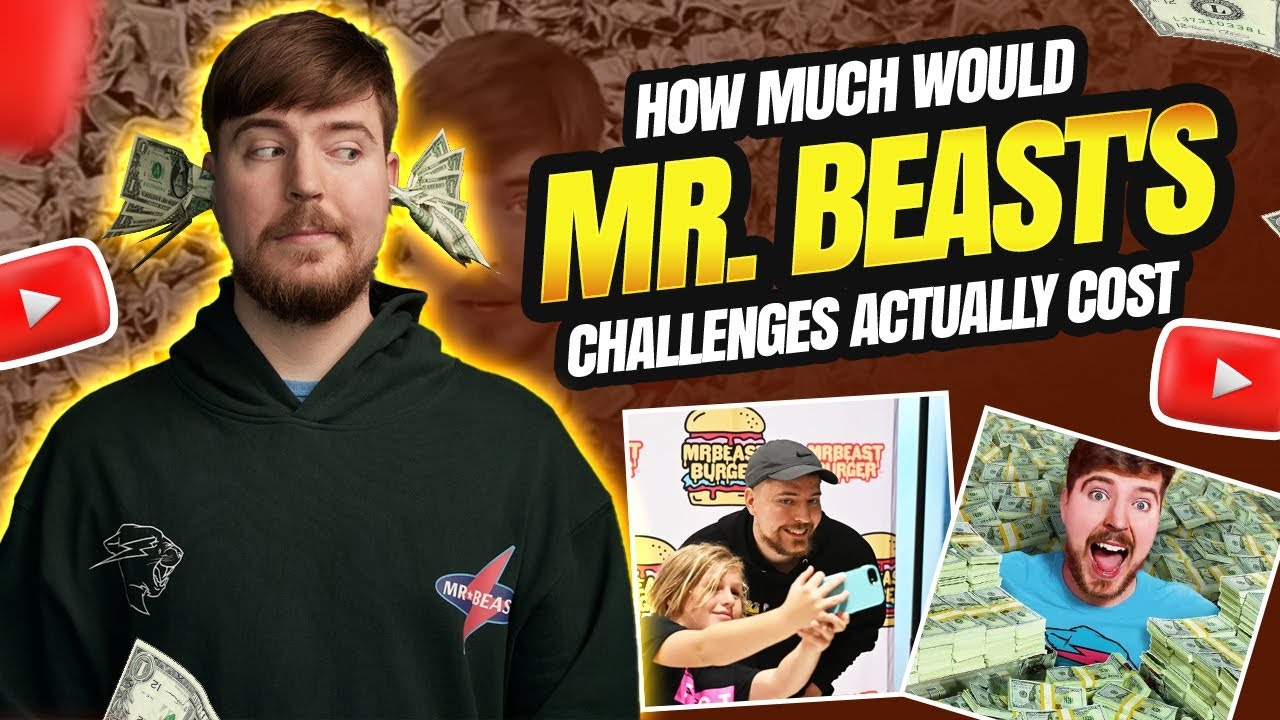 Mr. Beast Inflation How Much Would Mr. Beast Challenges ACTUALLY Cost - YouTube