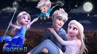 Frozen 2: Elsa and Jack Frost fly with their daughter and son! ❄ Frozen Magic | Alice Edit!