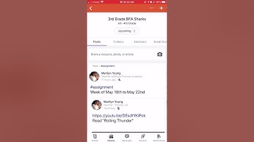 Edmodo Post & Assignments