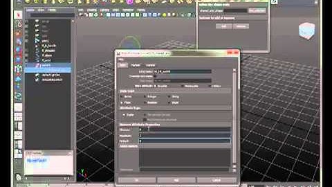 Sharing custom attributes in Maya