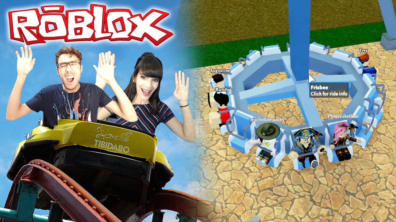 Roblox ITA - MONTAGNE RUSSE!!! - #21 - Theme Park Tycoon 2 (Ep 2) giochi uniti