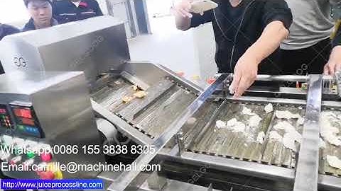 Automatic Continuous Chicken Nuggets Frying Machine How to Deep Fry Chicken Nuggets?