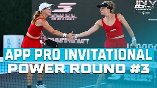 Sofia Sewing and Megan Fudge vs. Jill Braverman and Emilia Schmidt | APP Pro Invitational 