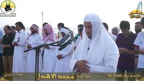 اروع تلاوه حجازيه القارى الشيخ محمد الاهدل