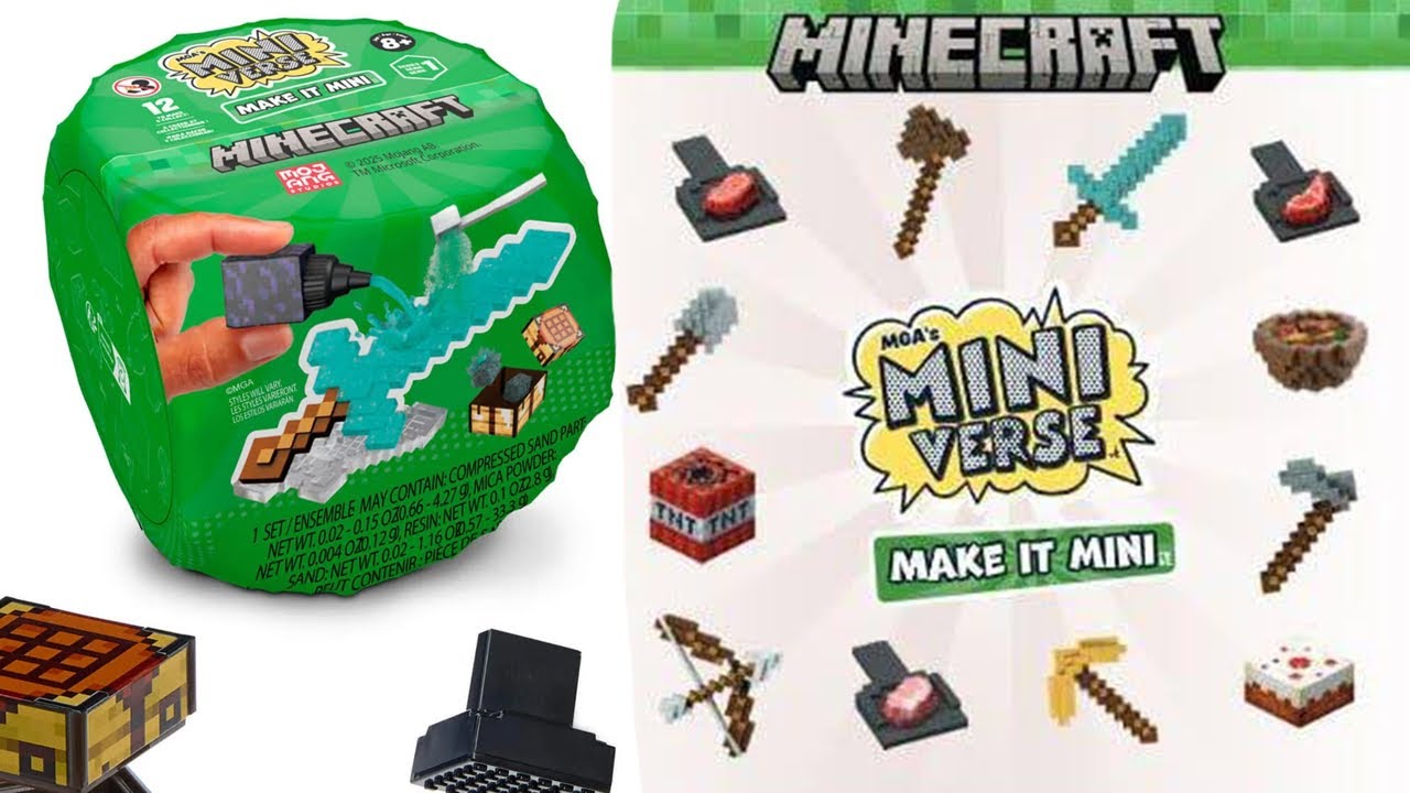 Making It Mini With Minecraft Mini Verse! - YouTube