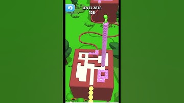 Gameplay top mobile games Relaxing n satisfying game iOS/ANDROID Stacky Dash  #shorts Level 2876