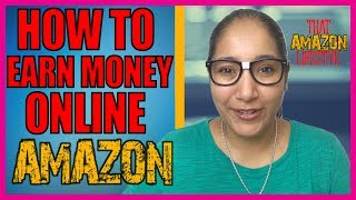 How to earn money online - a look at the sales in one of our amazon
accounts