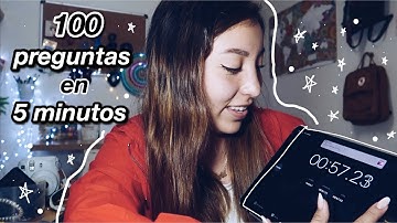 100 PREGUNTAS EN 5 MINUTOS ‼️