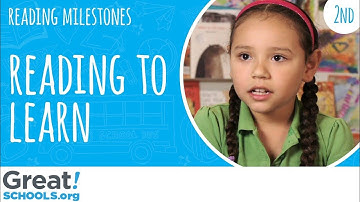 Does your 2nd grader read to learn like this? - Milestones from GreatSchools