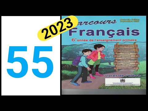 Parcours Français 6 ème Année Primaire Page 55 Les Synonymes 2023