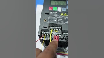 Siemens V20 VFD 3-wire control explained! ⚙️ Master industrial automation⚡ #VFD #Tech#Siemens