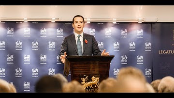 Prosperity for All: Restoring Faith in Capitalism with George Osborne, Chancellor of the Exchequer