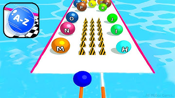 A-Z Run - Max Level Gameplay Walkthrough - Part 3 ( Lvl 9-11) IOS & Android