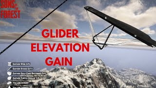 Sons of the Forest - How to gain elevation with the glider (Full Release)