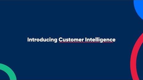 Customer Intelligence Launch Video