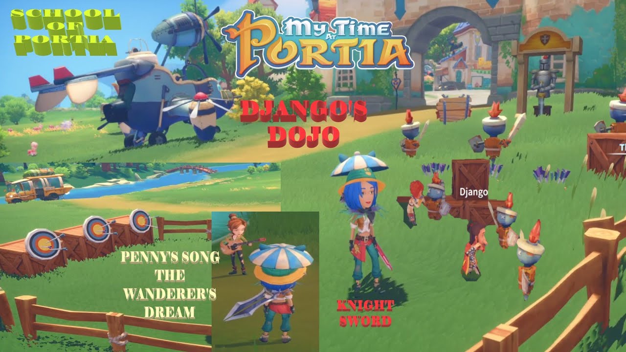 My Time At Portia P92 Django's Dojo & Penny's Song Inspires Lyrics