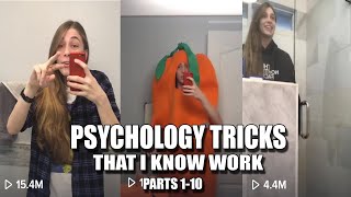 ONLYJAYUS "Psychology Tricks That I Know Work" Parts 1-10 Tik Tok