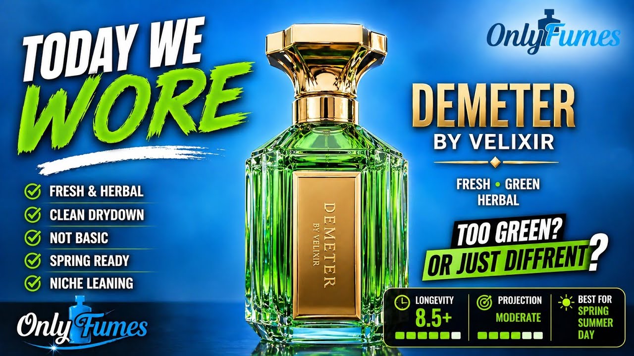 Velixir Demeter Today We Wore A Full Wear Review #fragrance