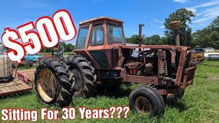 Will This Allis Chalmers 7060 Run & Drive After Sitting For 30 Years? "Part 1"