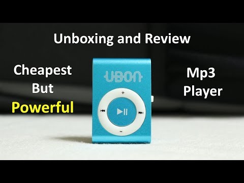 World s Cheapest Mp3 Player with Sd card Slot  Unboxing and Review in Hindi
