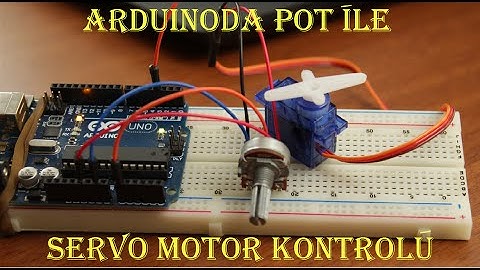 Potansiyometre İle RC Servo Motor Kontrolü
