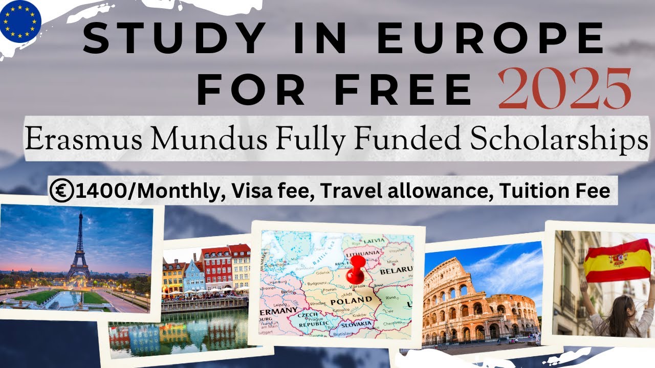 Study in Europe for free 2025 | Fully funded MSc Scholarships for Sri ...