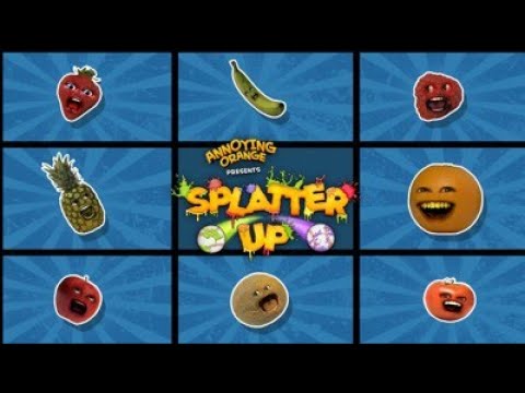 Annoying Orange Let's Play! - SPLATTER UP! 