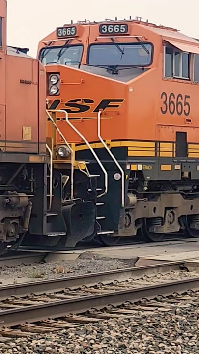 A TRIO OF DPUS IN DYNAMICS ON A COAL TRAIN! #trains #bnsfrailway #bnsf