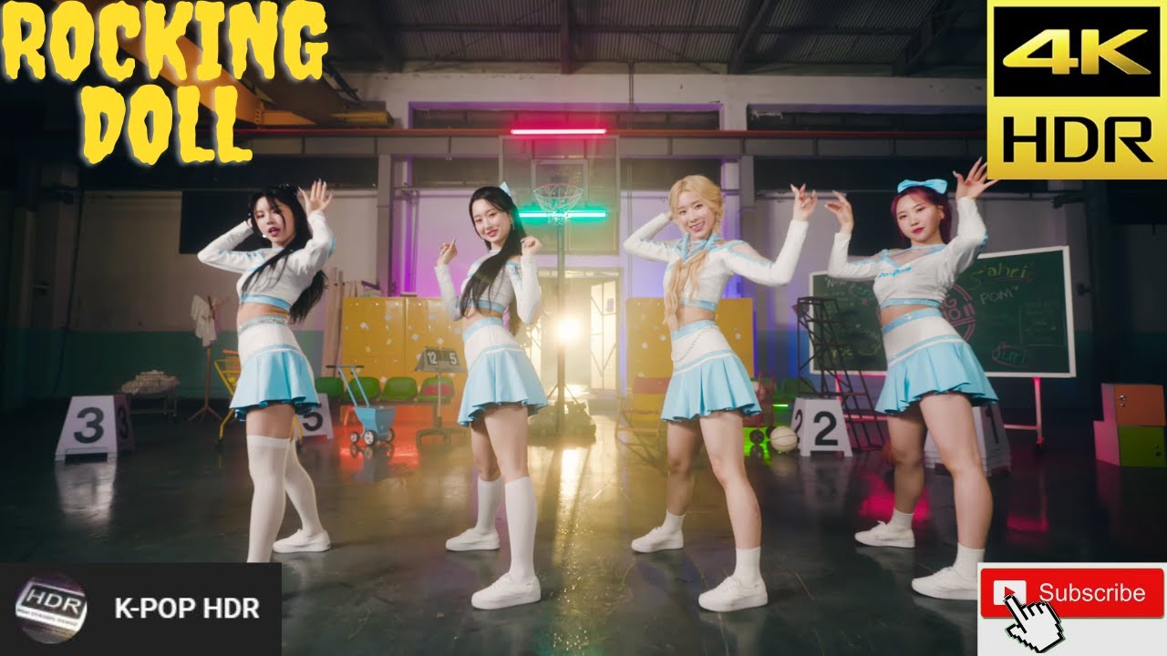 YouTubeでRocking doll (록킹돌) - POM POM (Performance Video) {4K HDR MV}を視聴 YouTubeでRocking doll (록킹돌) - POM POM (Performance Video) {4K HDR MV}を視聴