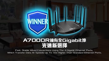 TOTOLINK - A7000R - AC2600 旗艦級雙頻Giga路由器