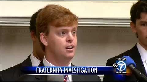 U.Va. fraternity council leader 