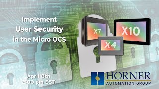 Implement User Security in the Micro OCS