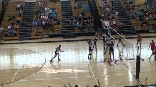 Erin Cox #18 Setter  North Andover vs. Central Catholic 9/21/2012