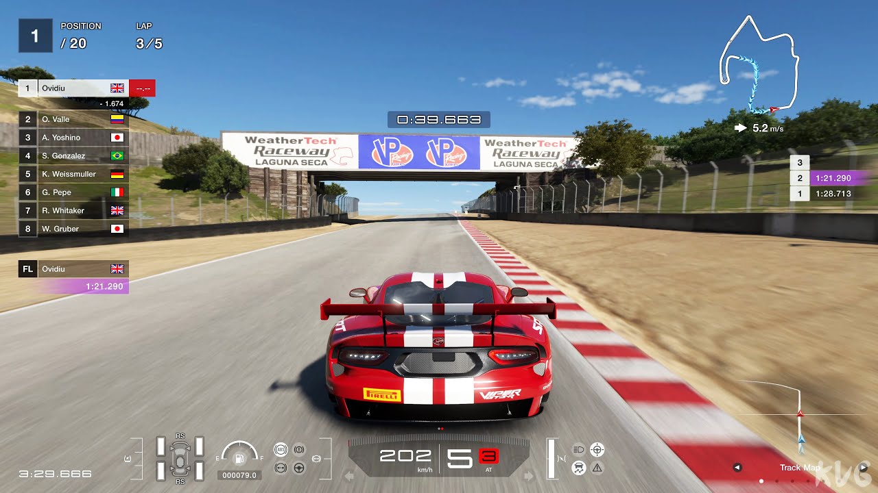 Gran Turismo 7 - Dodge Viper SRT GT-3 2015 - Gameplay (PS5 UHD) [4K60FPS]