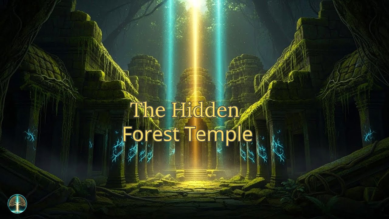 The Hidden Forest Temple ✨ Soft Mystical Atmospheric Ambient