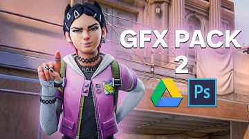 VALORANT (UPDATED) GFX/THUMBNAIL PACK | Photoshop/Google Drive