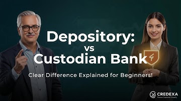 Depository vs Custodian Bank: Clear Difference Explained for Beginners|NSDL,CDSL,Stock Market Basics