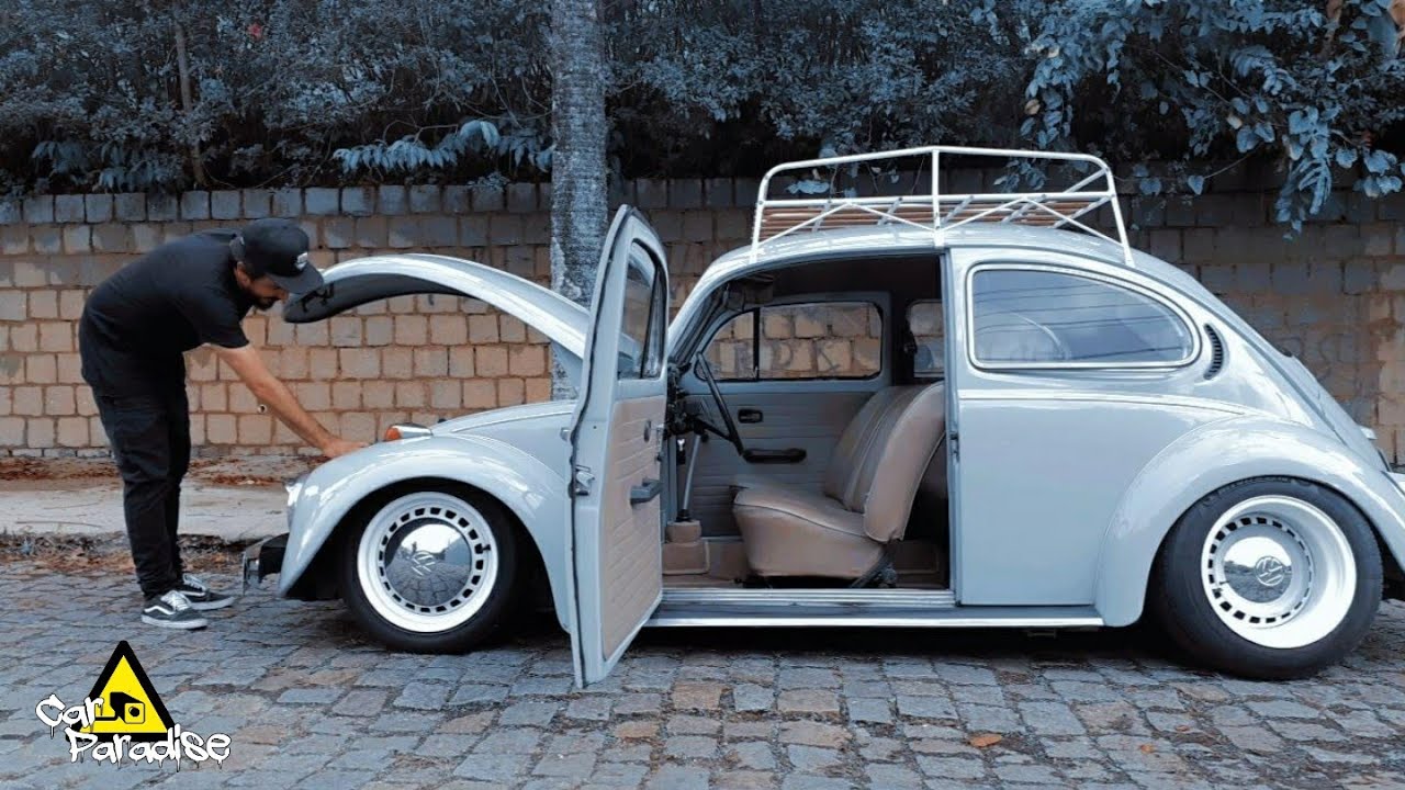 Fusca Rebaixado - Camber - Roda larga